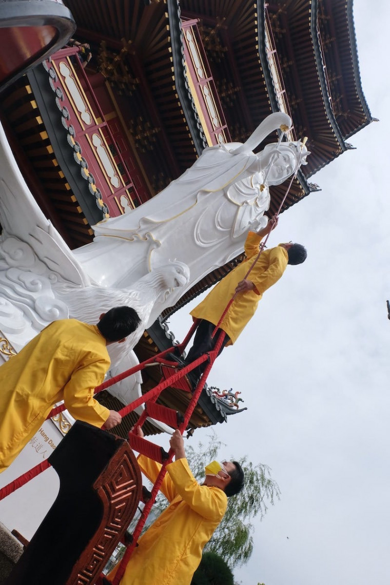 Peresmian dan Kai Guang Altar Dewi Ci Hang Dao Ren dan Altar Dewa Guan ...
