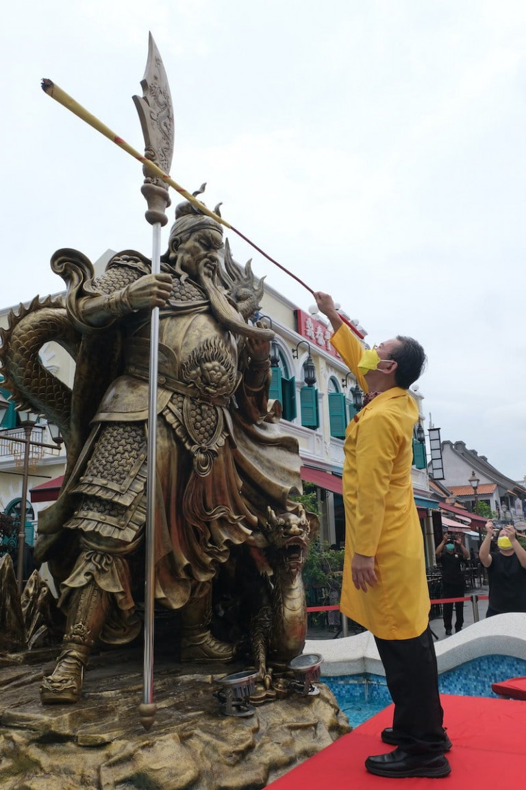 Peresmian dan Kai Guang Altar Dewi Ci Hang Dao Ren dan Altar Dewa Guan ...